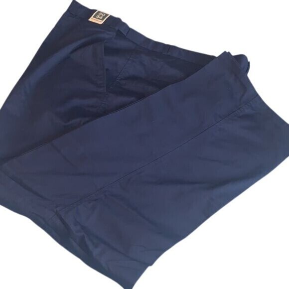 WearGuard Mens Work Pants Navy Size 50x34 65% Polyester 35% Cotton Durable & Com - Picture 5 of 10